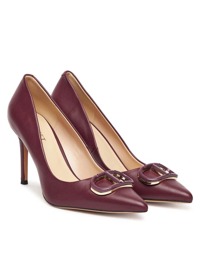 TWINSET High Heels TWINSET 252TCP032 Dunkelrot