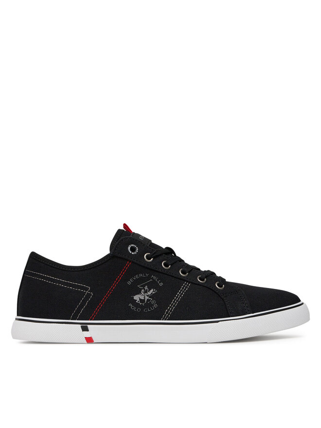 Beverly Hills Polo Club Sneakers aus Stoff Beverly Hills Polo Club M-VSS24010A Schwarz