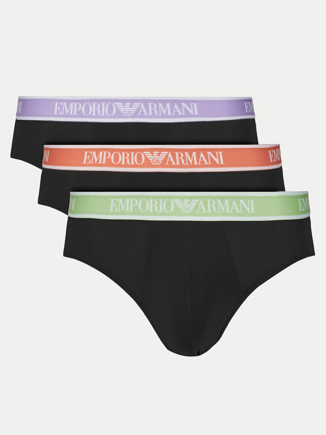 Emporio Armani Underwear Emporio Armani Underwear Σετ σλιπ 3 τμχ. EM000258 AF10779 MC061 Μαύρο