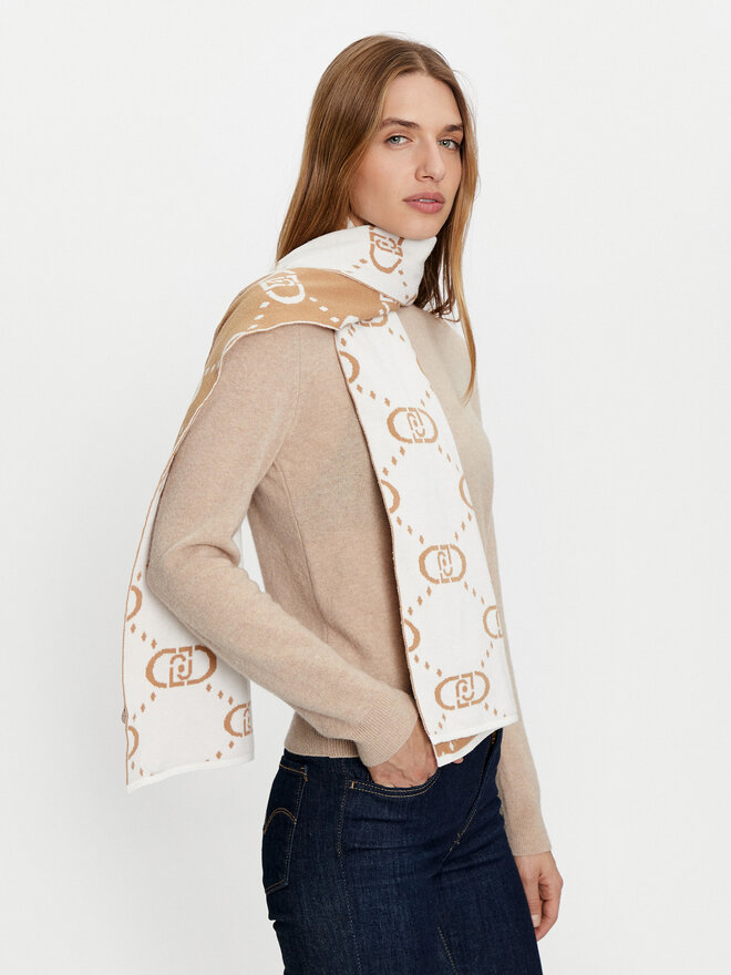 Liu Jo Set Schal und Mütze Liu Jo 2F4052 M0300 Écru