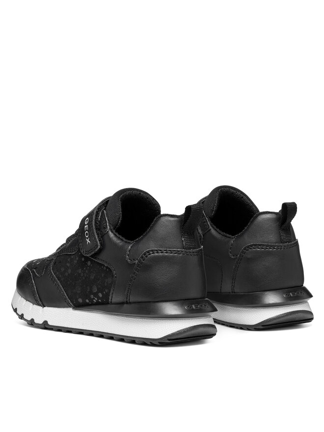 Sneakers Geox J Fastics Girl J46GZB 0BCBL C9999 M Noir chaussures
