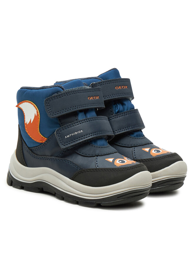 Geox Schneeschuhe Geox B Flanfil Boy B Abx B463VB 054FU CF44K S Dunkelblau