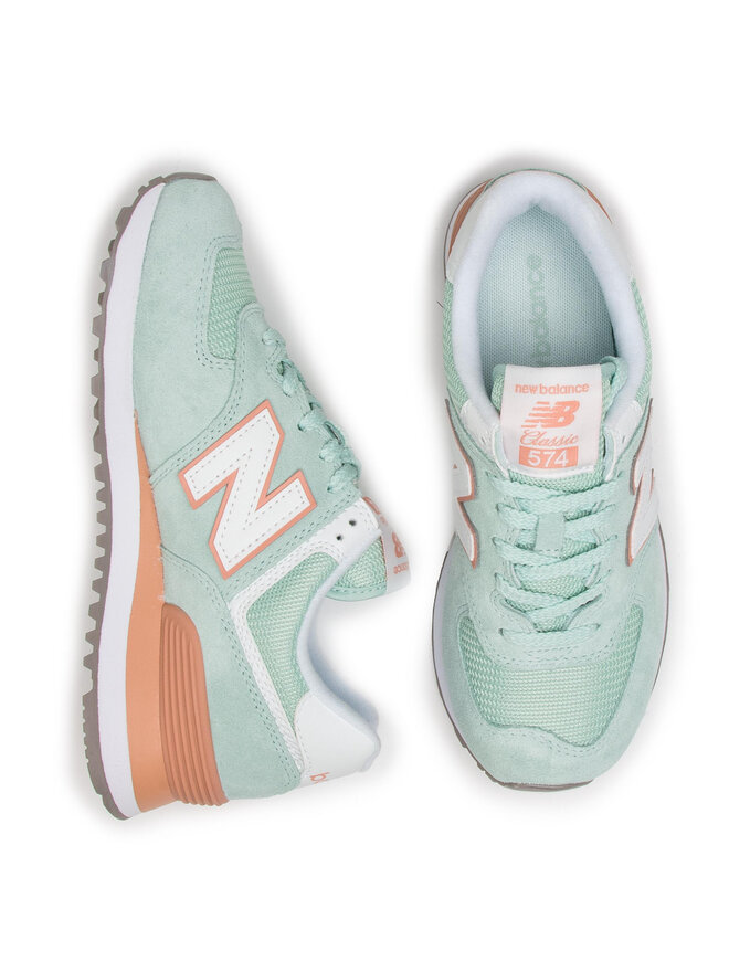 Sneakers New Balance WL574ESE Vert chaussures