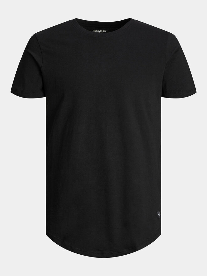 Jack&Jones Jack&Jones Marškinėliai Noa 12113648 Juoda Long Line Fit
