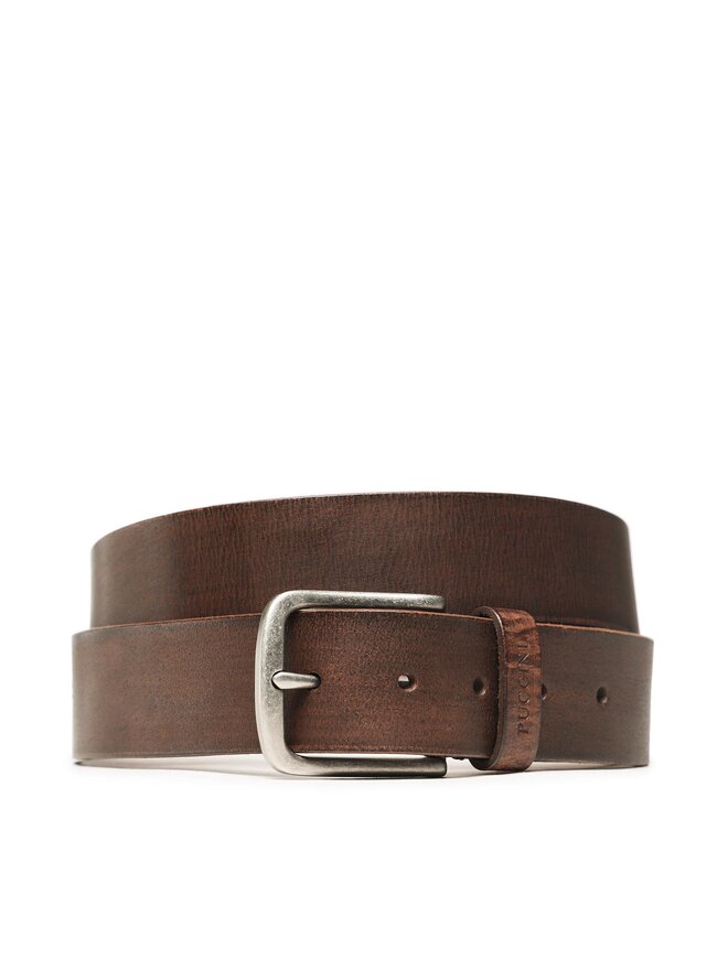 Puccini Pánsky opasok Puccini PA08125CM Hnedá