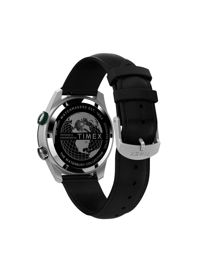 Годинник Timex Waterbury Dive TW2V49800 Чорний | evzuttya.com.ua