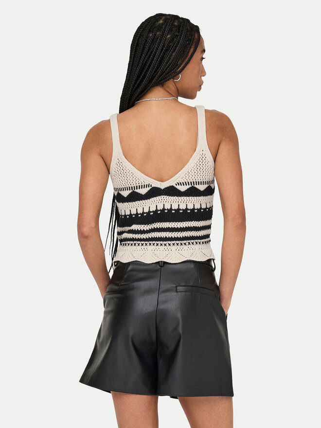 ONLY ONLY Top Merida 15344404 Schwarz Regular Fit