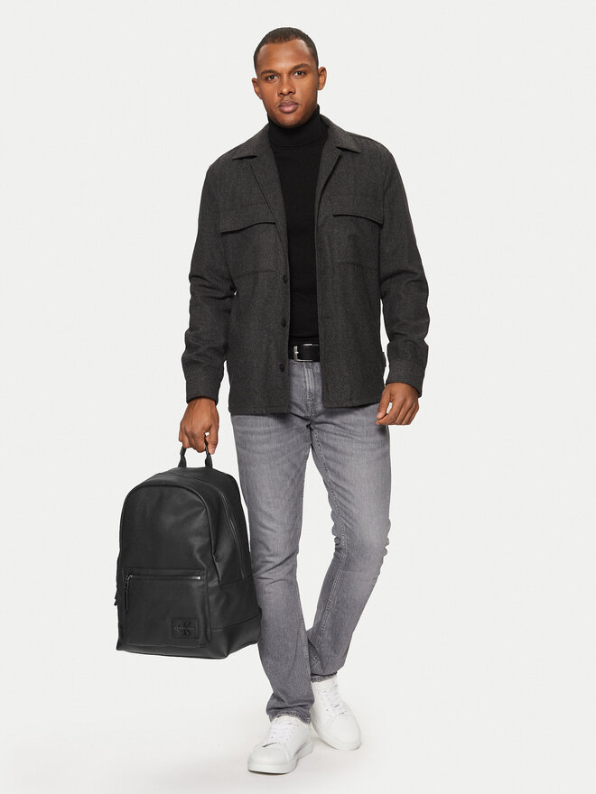 Calvin Klein Jeans Ruksak Calvin Klein Jeans Coated Center Zip K50K512997 Čierna