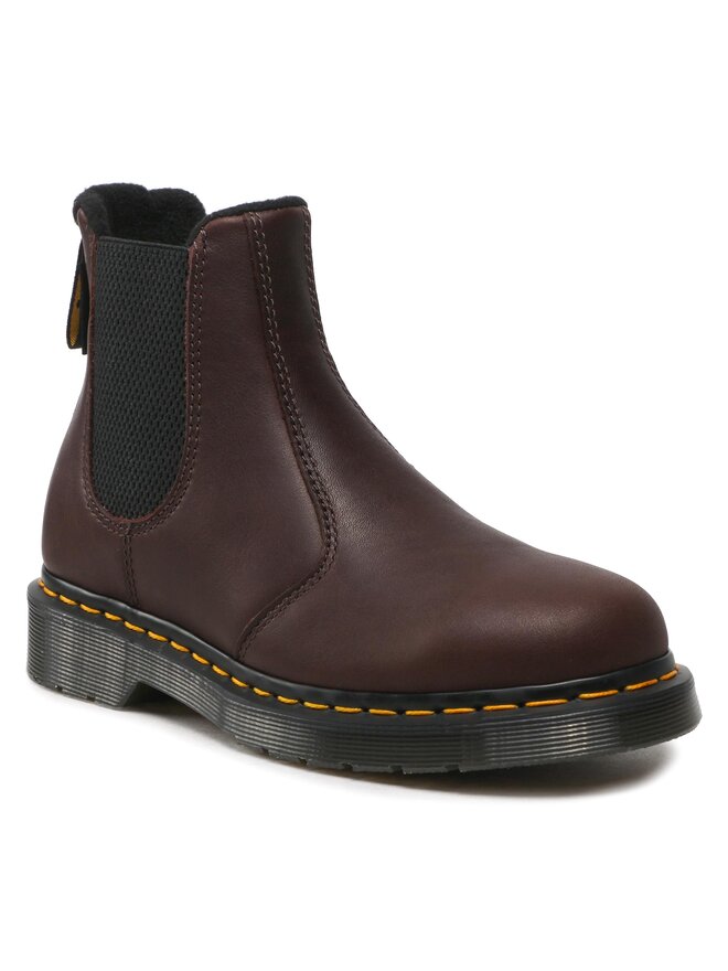 Dr. Martens Kotníková obuv s elastickým prvkem Dr. Martens 2976 27821201 Bordó