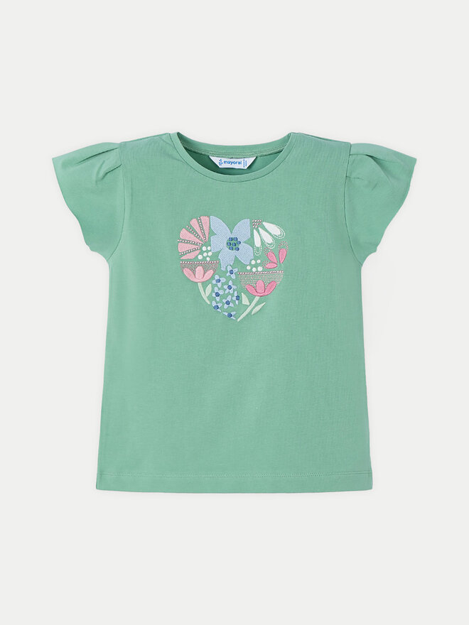 Mayoral Mayoral T-shirt 3015 Zelena Regular Fit