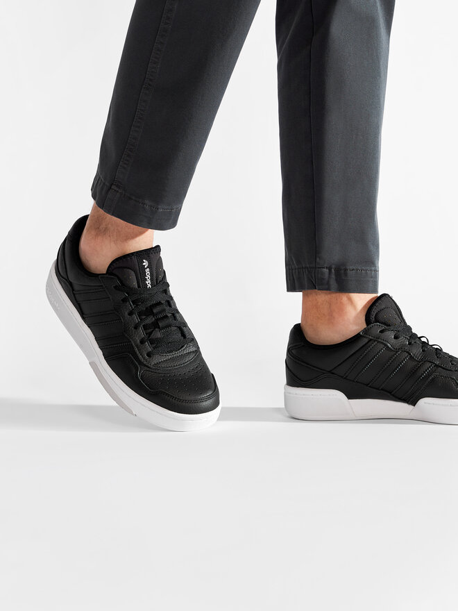 Снікерcи adidas Courtic GX6319 Чорний | evzuttya.com.ua