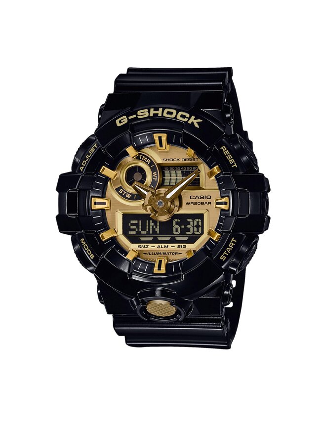 G-Shock Ρολόι G-Shock GA-710GB-1AER Μαύρο