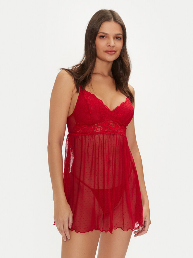 YSABEL MORA YSABEL MORA Hálóing 10708 Piros Regular Fit