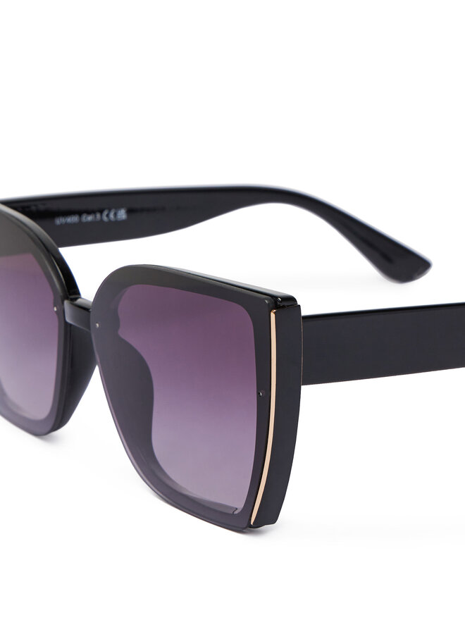 JENNY Okulary przeciwsłoneczne JENNY 4WF-009-SS25 Czarny