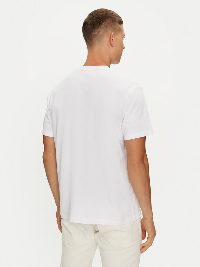 Just Cavalli Just Cavalli T-Shirt 76OAHC17 Weiß Regular Fit