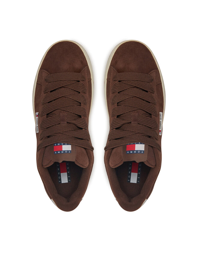 Tommy Jeans Снікерcи Tommy Jeans Skater EM0EM01503 Коричневий