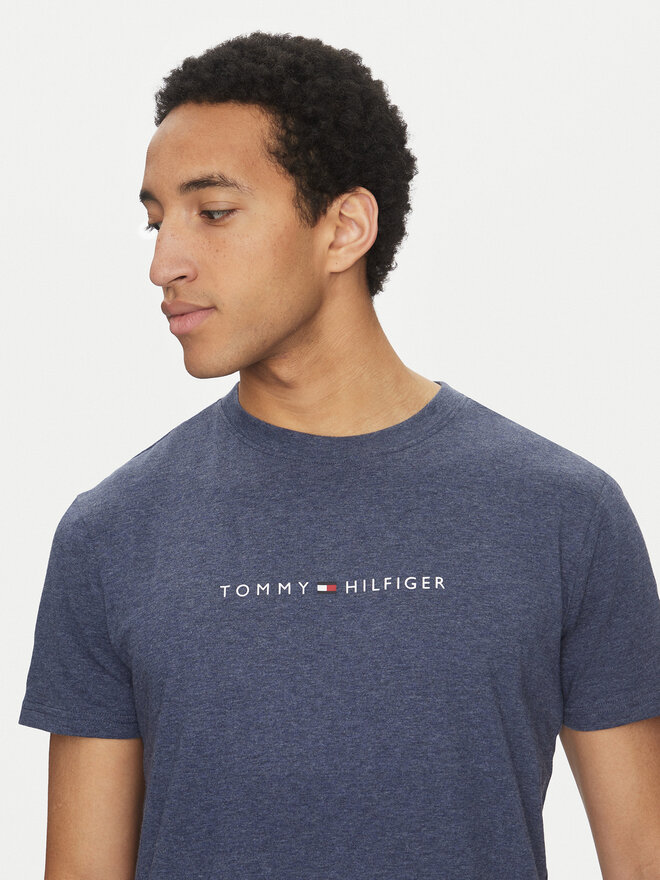 Tommy Hilfiger Tommy Hilfiger Marškinėliai UM0UM03525 Tamsiai mėlyna Regular Fit