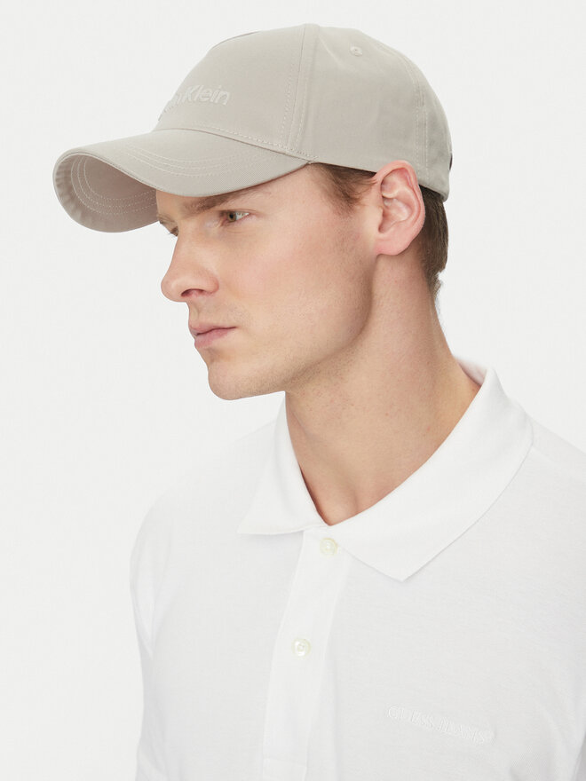 Calvin Klein Czapka z daszkiem Calvin Klein K50K511987 Beżowy