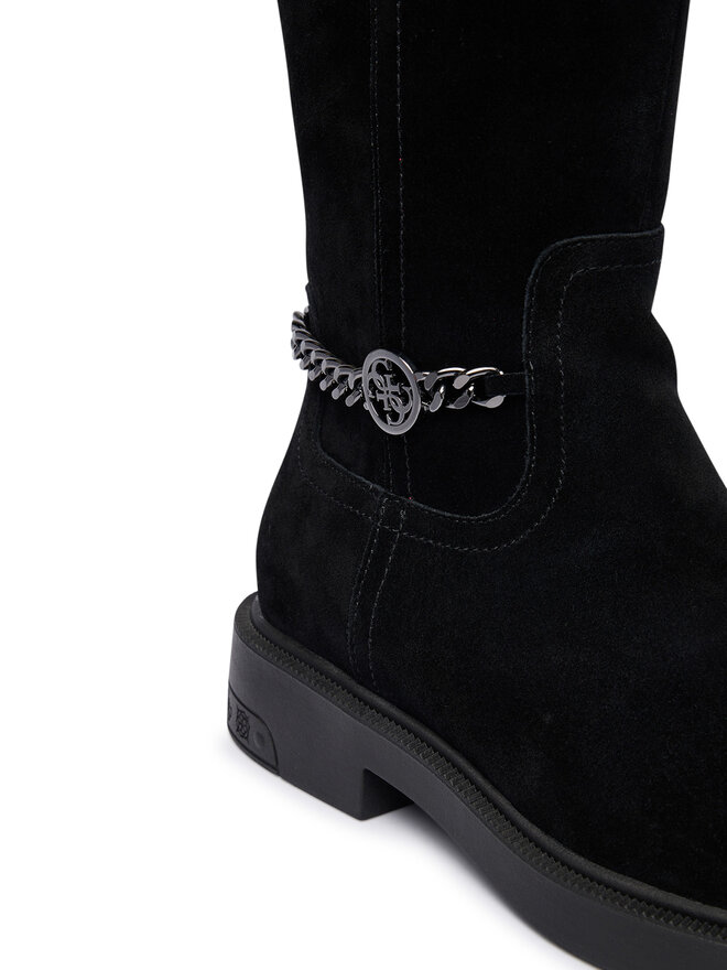 Guess Botas altas Guess FLFYN2 LEA11 Negro