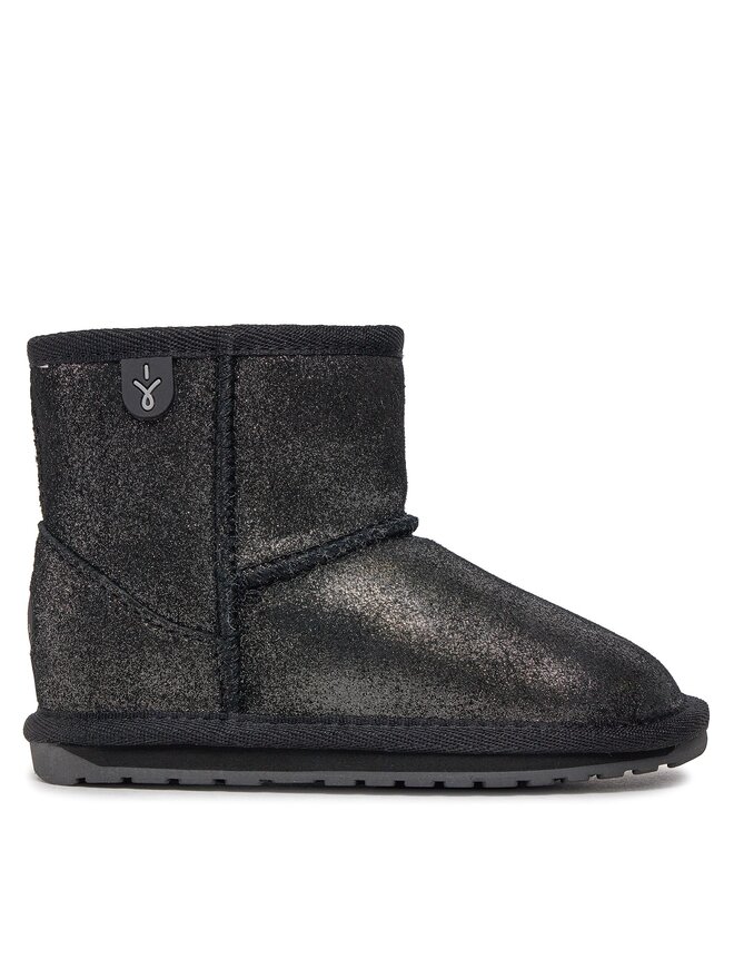 EMU Australia Schneeschuhe EMU Australia Wallaby Mini Metallic K11856 Schwarz