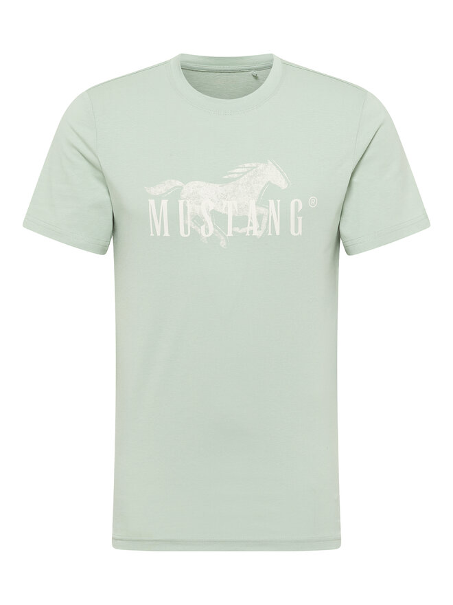 Mustang Mustang Футболка Austin 1016492 Зелений Regular Fit