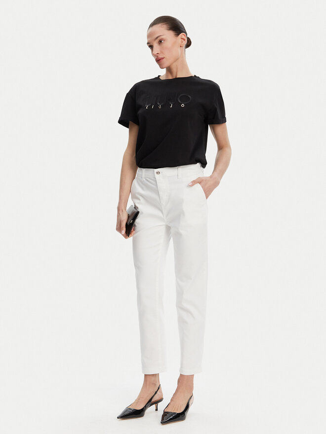 Liu Jo Liu Jo Camiseta WA5007 JS923 Negro Relaxed Fit