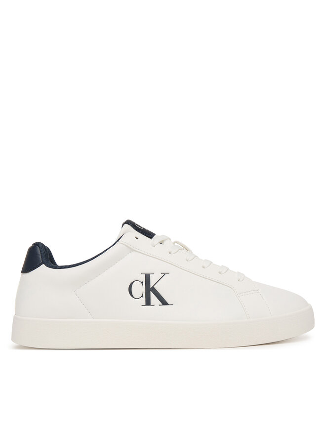 Calvin Klein Sneakers Calvin Klein 3 Cupsole Derby Pu Smo HM0HM02458 Weiß