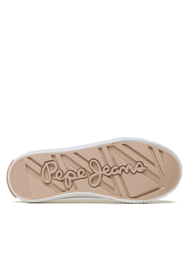 Pepe Jeans Πάνινα παπούτσια Pepe Jeans Ottis Log G PGS30577 Κίτρινο