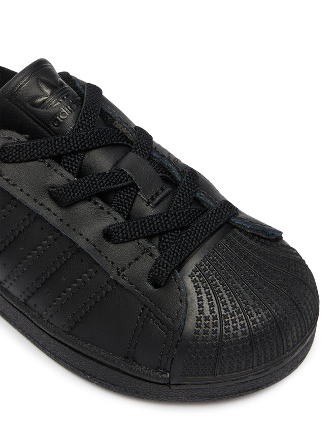 adidas Снікерcи adidas Superstar II Comfort Closure Elastic Lace JR9415 Чорний