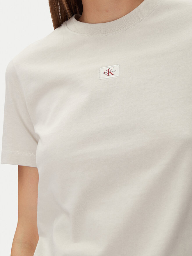 Calvin Klein Jeans Calvin Klein Jeans Футболка J20J225243 Бежевий Regular Fit