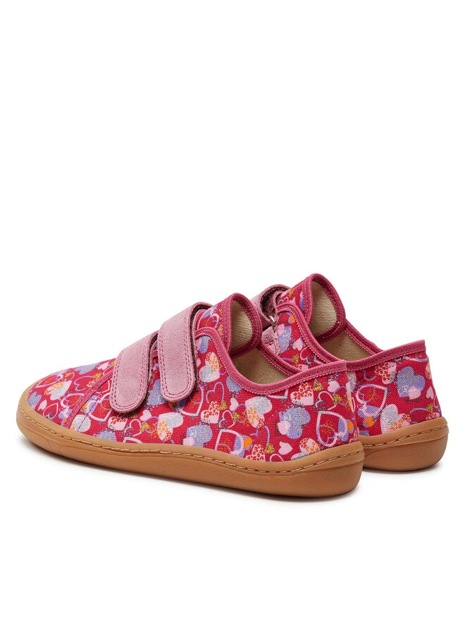 Froddo Hausschuhe Froddo Barefoot Canvas G1700390-2 S Rosa