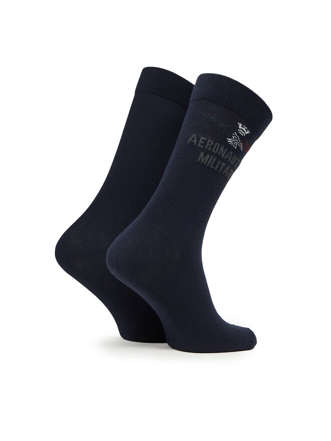 Aeronautica Militare Hosszú férfi zokni Aeronautica Militare 251CZ010L499 Sötétkék