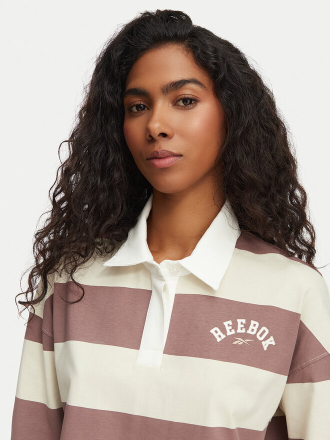 Reebok Reebok Поло Sabina RK25695CCW Світло-бежевий Relaxed Fit