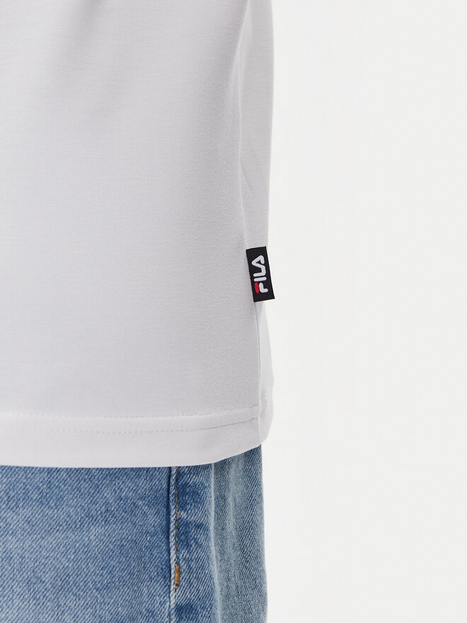 Fila Fila Camiseta Lennik FAM0883 Blanco Regular Fit