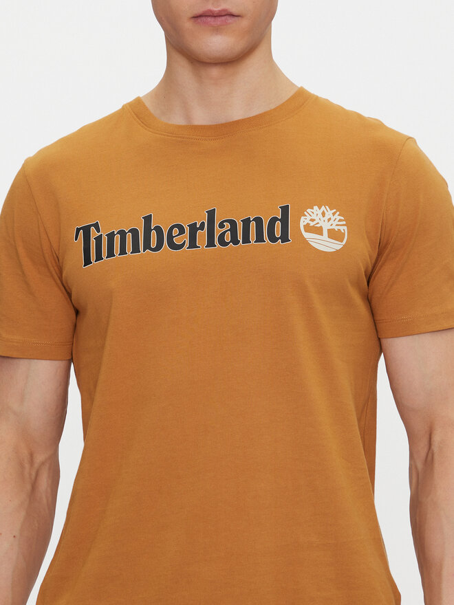 Timberland Timberland Marškinėliai TB0A5UPQ Smėlio Regular Fit