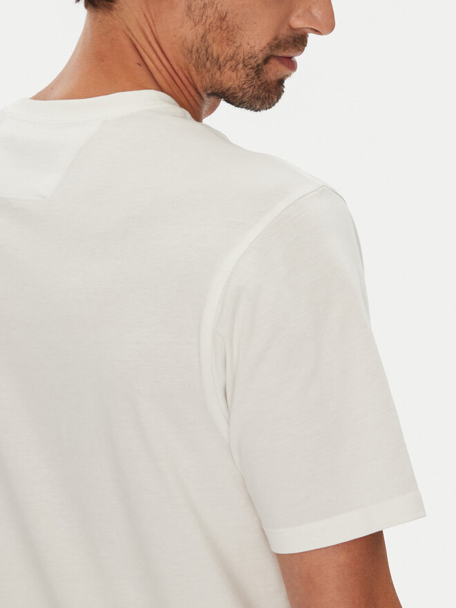 C.P. Company C.P. Company Camiseta RCCMTS723A005100W Écru Regular Fit