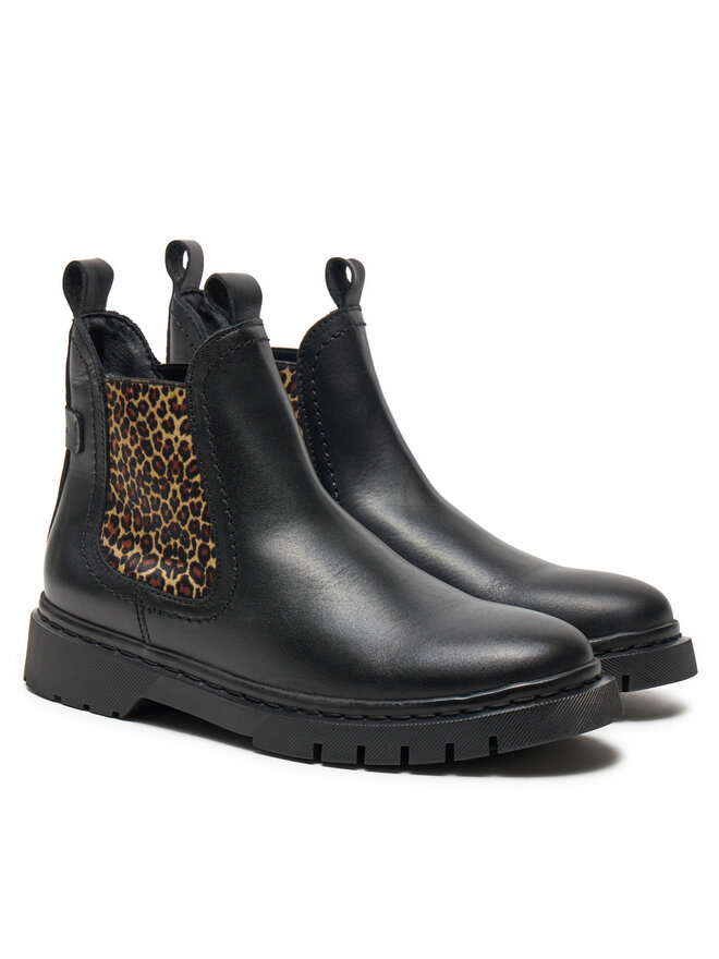 Tamaris Bokacsizma Tamaris 1-25860-43 Fekete