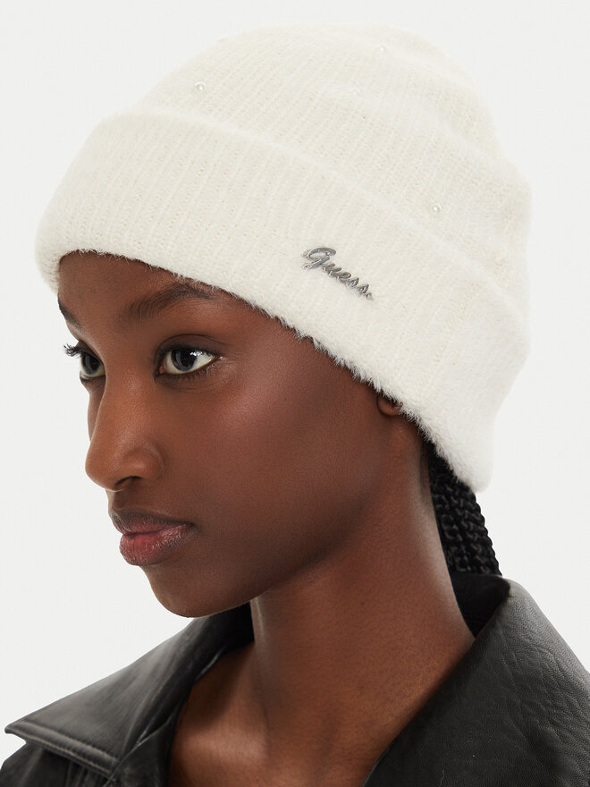 Guess Gorro Guess W4BZ33 Z2740 Blanco