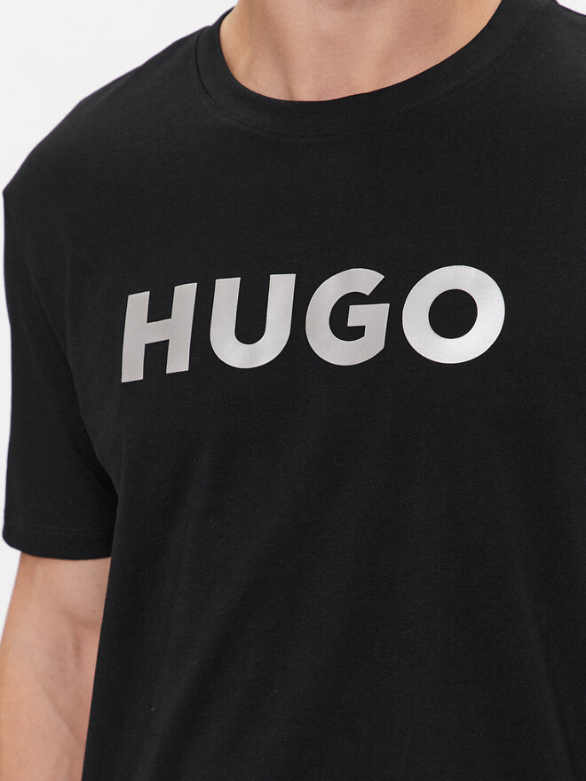 HUGO Hugo T-Shirt Dulivio 50506996 Schwarz Regular Fit