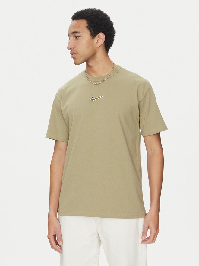 Nike Nike Marškinėliai FV7726 Žalia Regular Fit