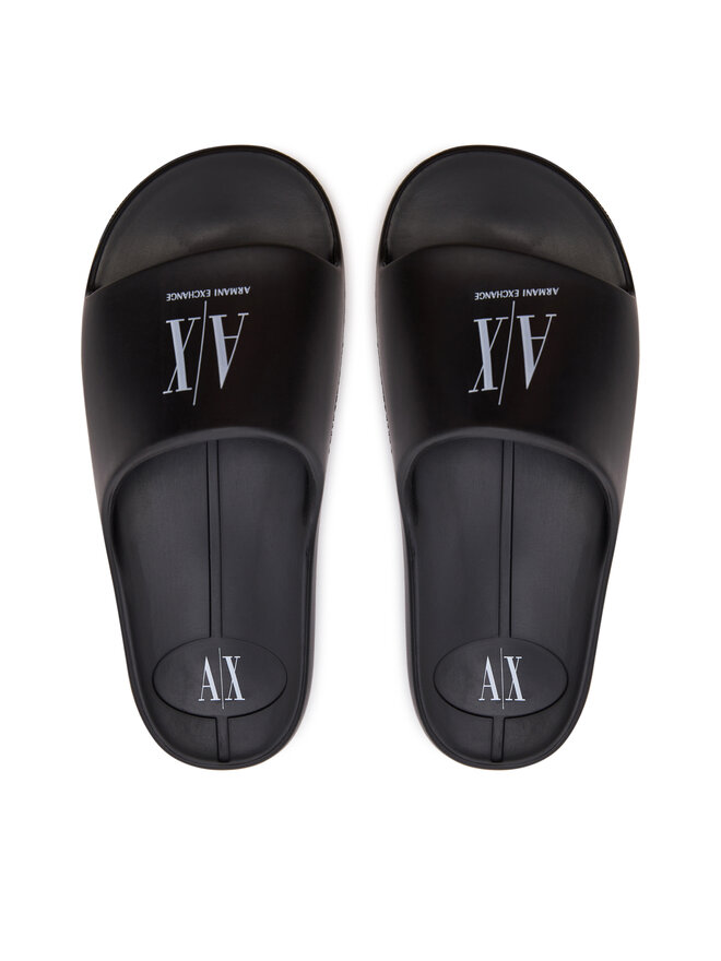 Armani Exchange Шльопанці Armani Exchange XDP038 XV703 S277 Чорний