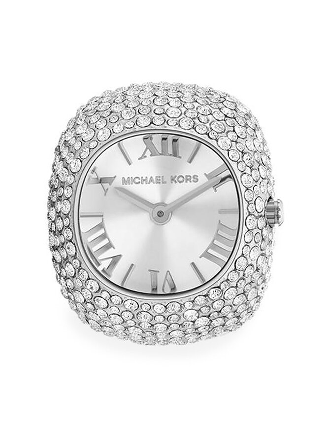 Michael Kors Zegarek Michael Kors RYLEE Ring Stainless Steel MK4848 Srebrny