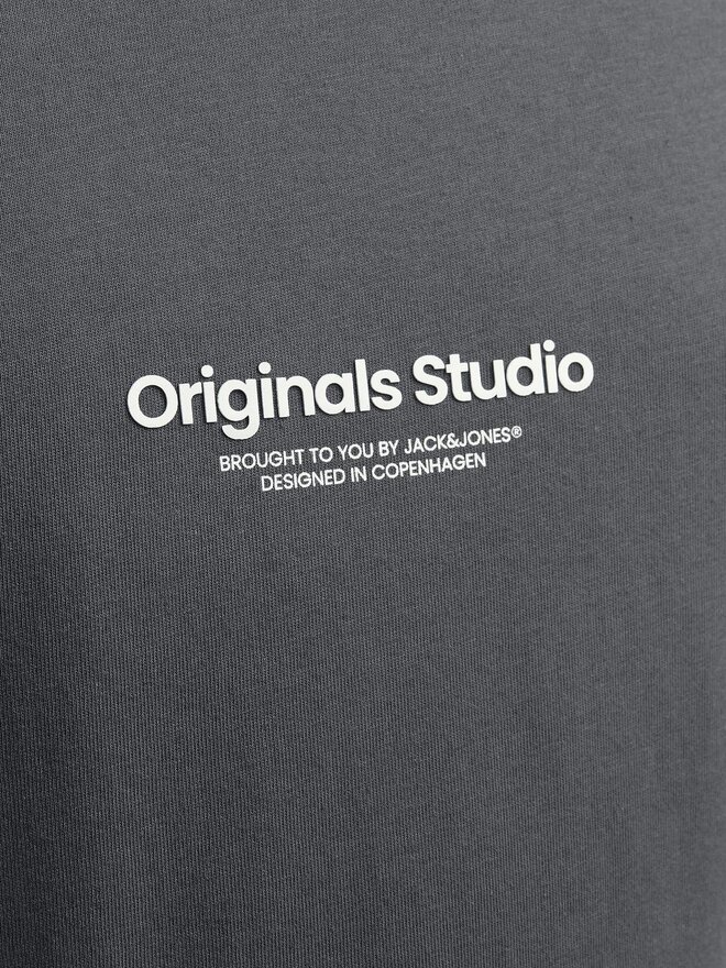 Jack&Jones Jack&Jones T-Shirt Vesterbro 12240121 Grau Relaxed Fit