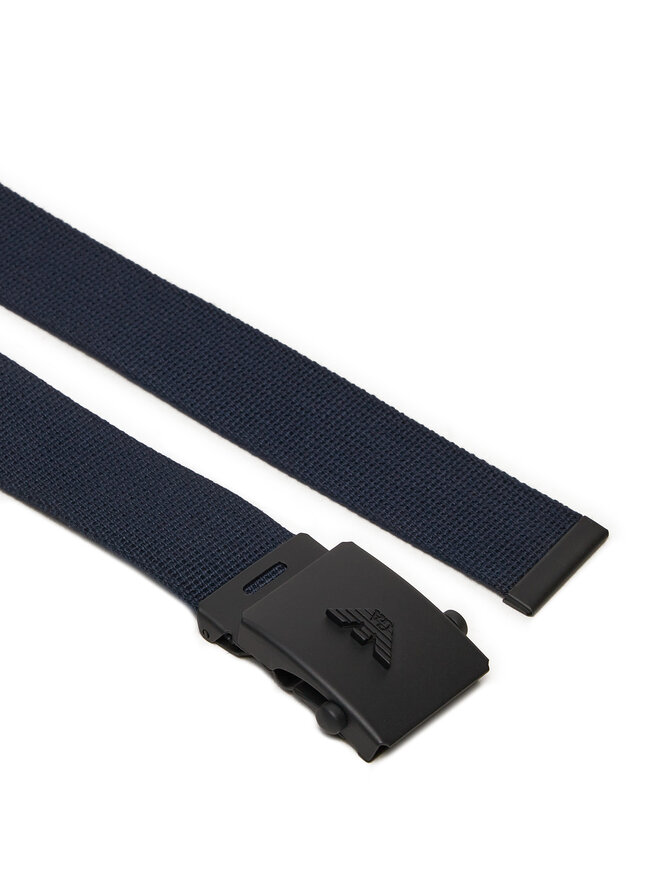 Emporio Armani Cintura da uomo Emporio Armani Y4S646 YQ65X 80814 Blu scuro