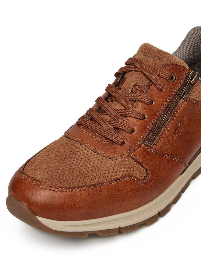 Rieker Sneakersy Rieker B0505-24 Hnedá