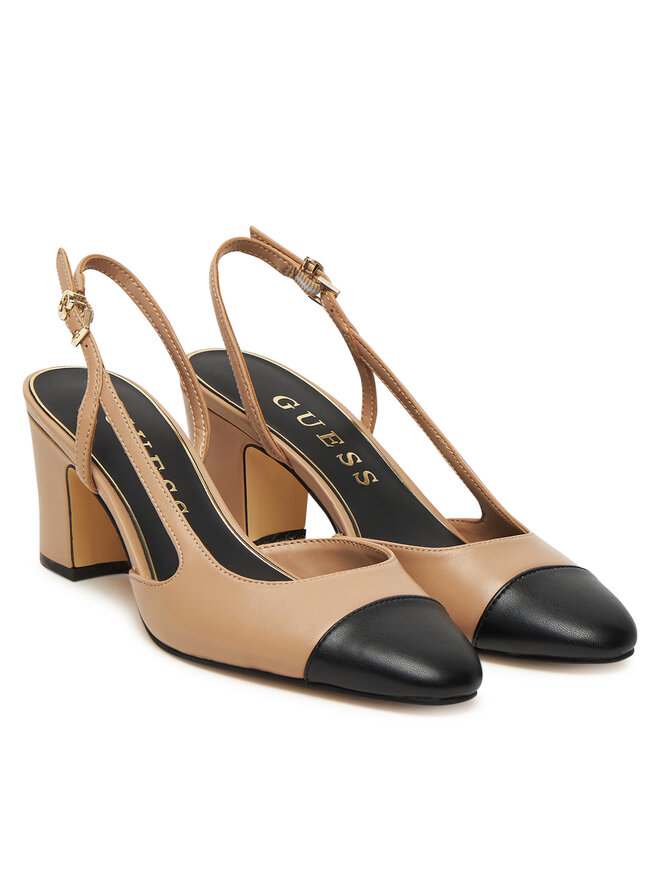 Guess Sandales Guess FLTLOI LEA05 Bēšs