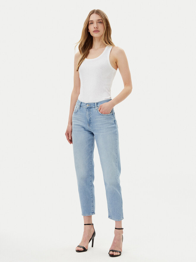 JOOP! Jeans JOOP! Jeans Τοπ Tunka 30046107 Λευκό Slim Fit