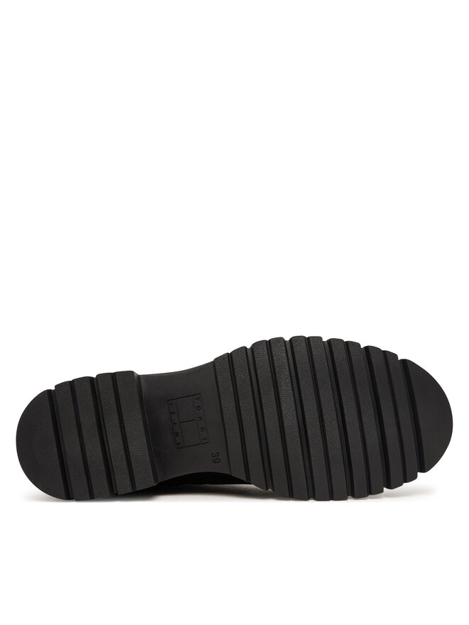 Tommy Jeans Klassische Stiefeletten Tommy Jeans Tjw Cleated Chelsea Boots EN0EN03105 Schwarz