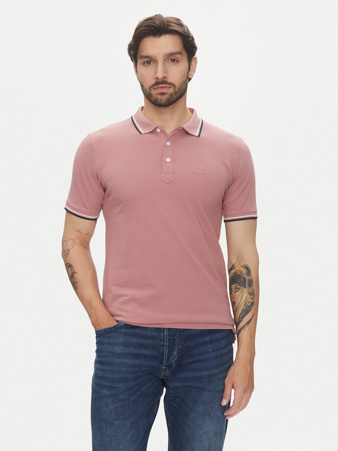 Lindbergh Lindbergh Polo 30-404010 Ροζ Relaxed Fit
