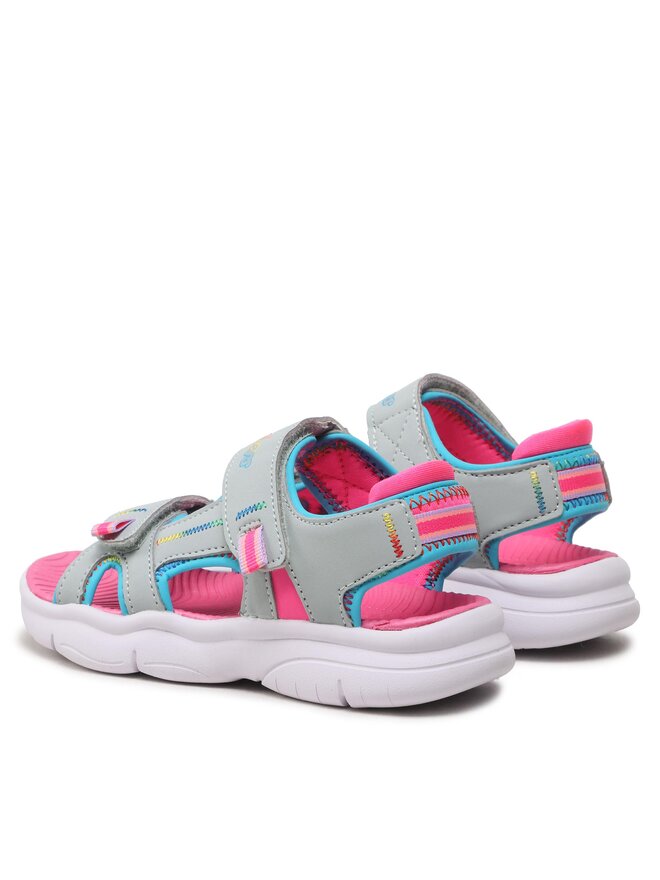 Skechers Sandale Skechers Vibrant Mood 302984L/SLPK Siva